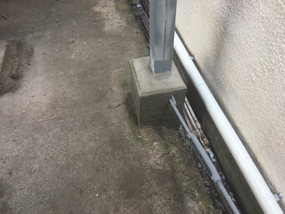 駐車場補強及び補修工事：工程写真