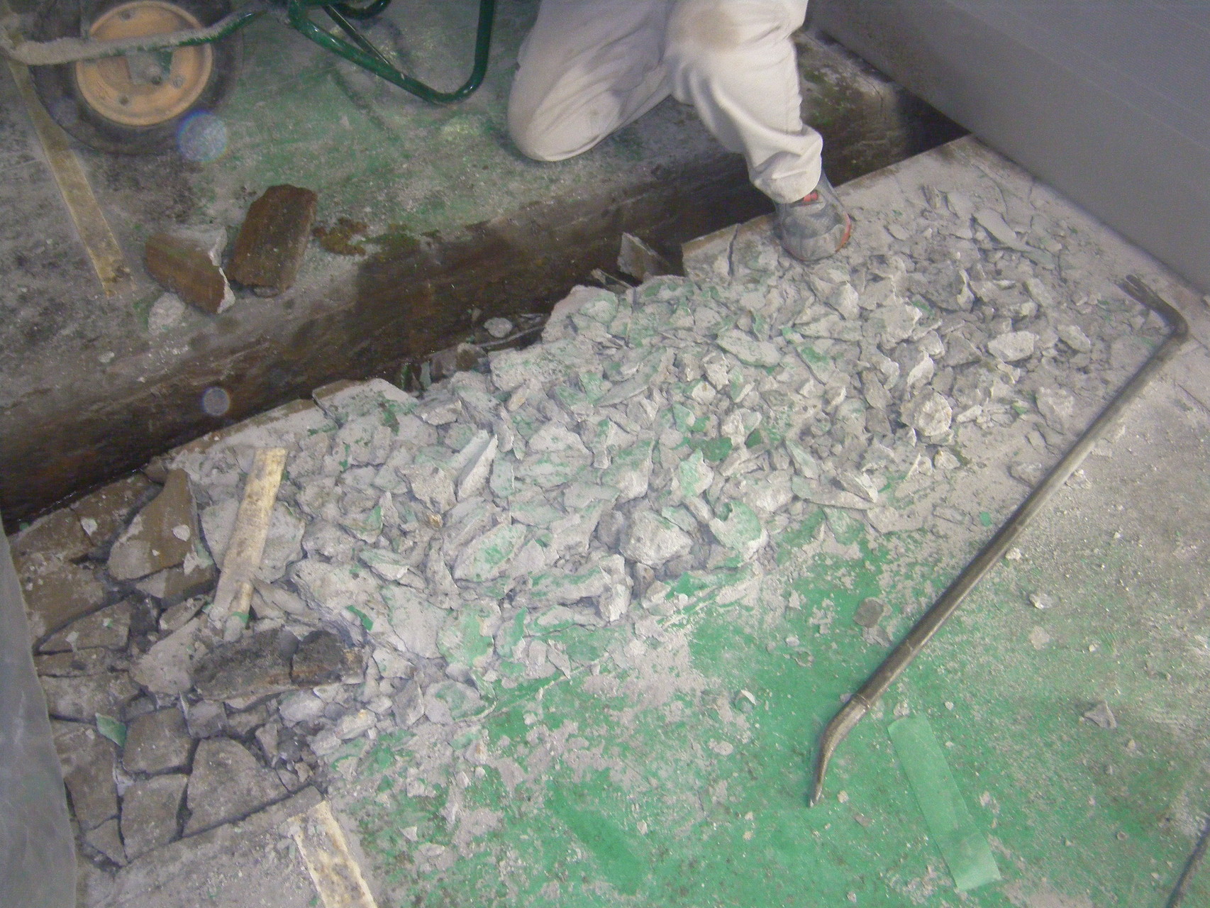 通路及び溝蓋改修工事：工程写真