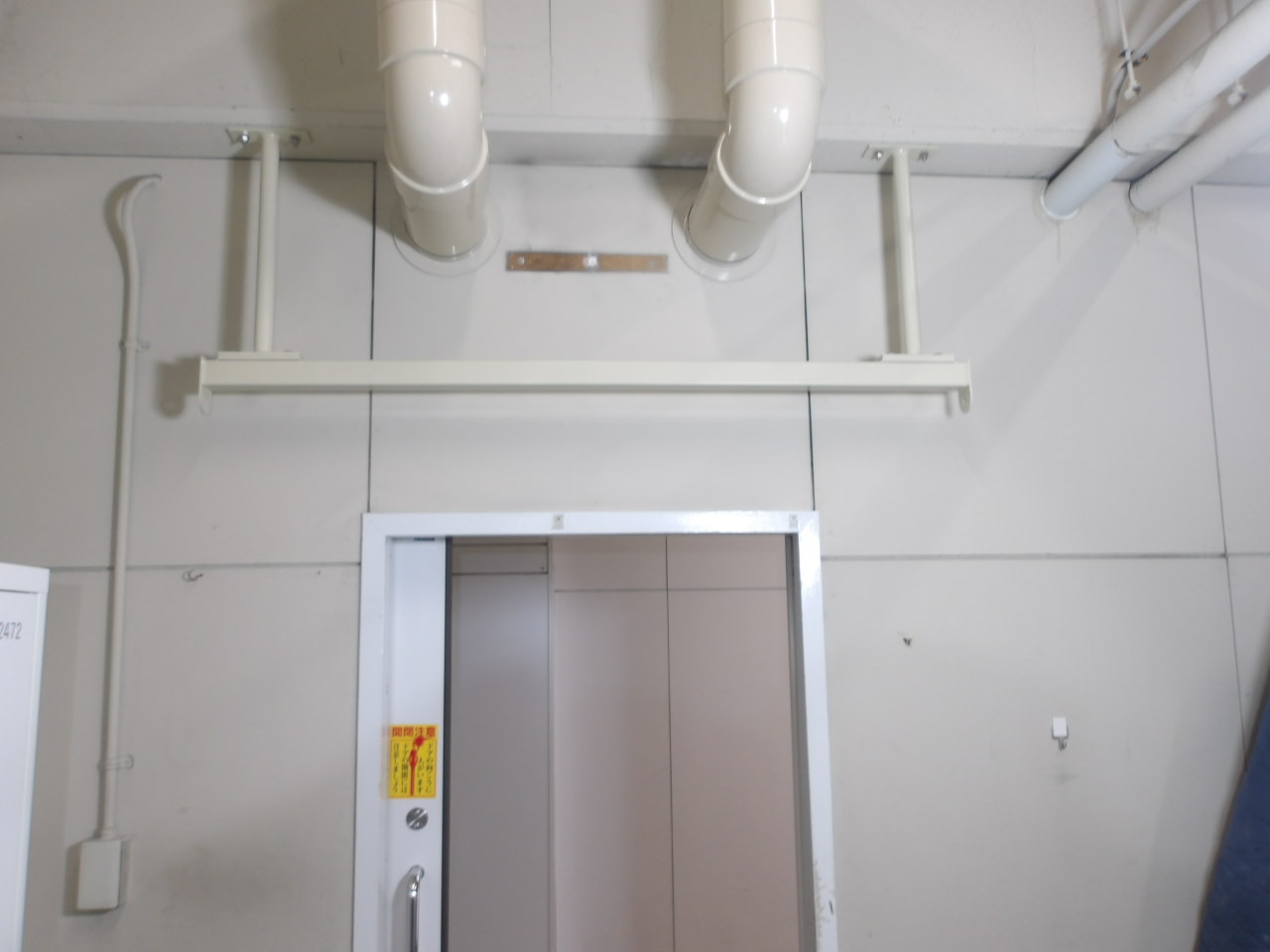 更衣室覗き対策工事：工程写真