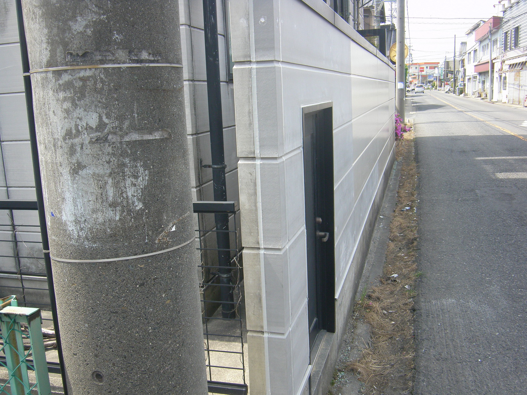 道路境界塀改修工事：工程写真