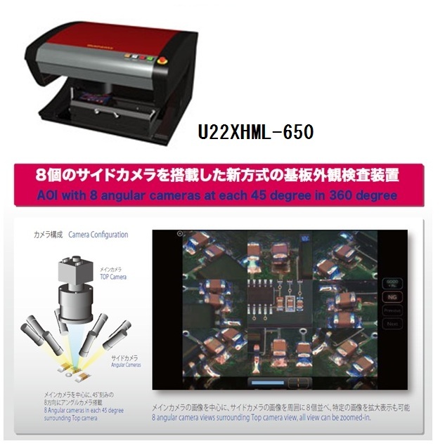 外観検査機　マランツ　U22XHML-650