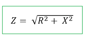 Ejem: #9 Impedancia (Z) en corriente alterna (formula).