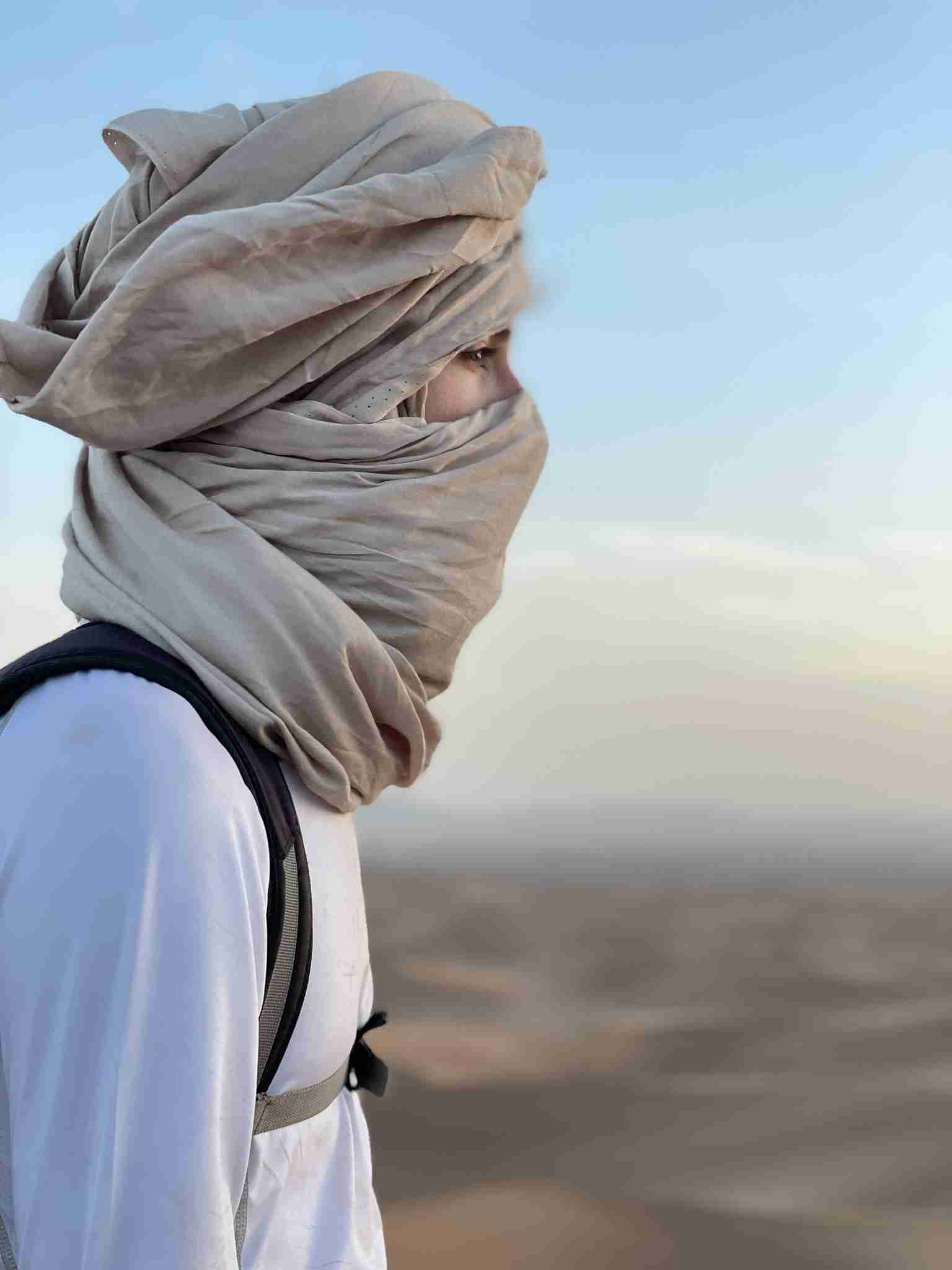 Variante chiara del turbante