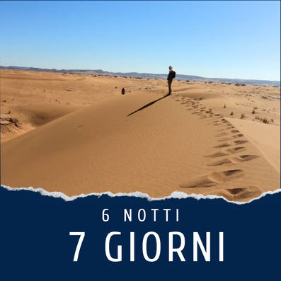 tour nel deserto in trekking 7 giorni