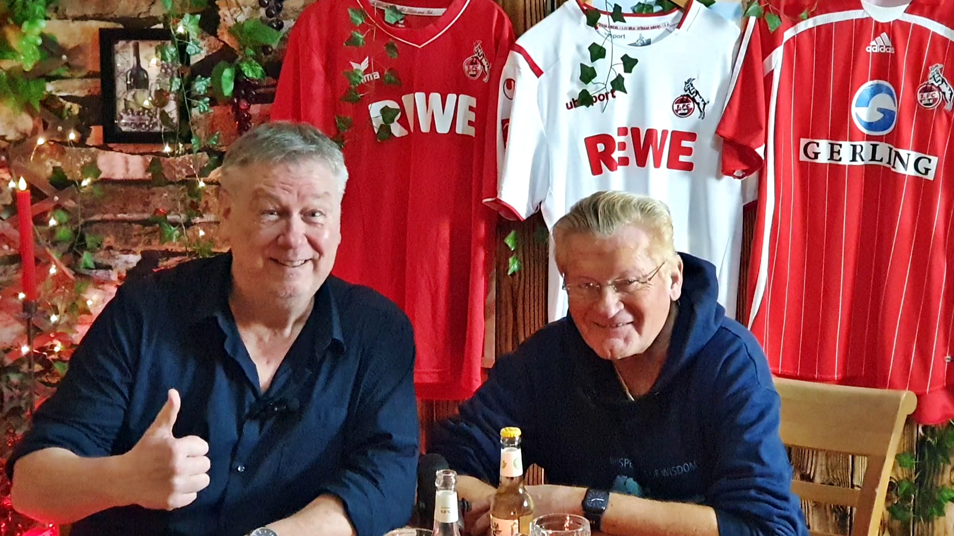 Michael Trippel, die Stimme Kölns, gibt sich die Ehre