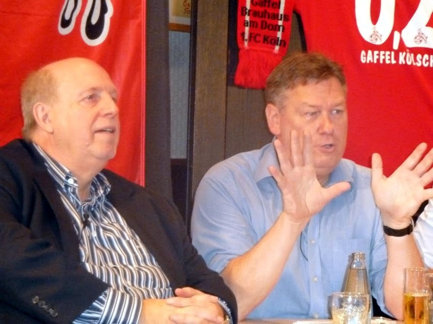 Rainer "Calli" Calmund war als Express-Kolumnist geladen
