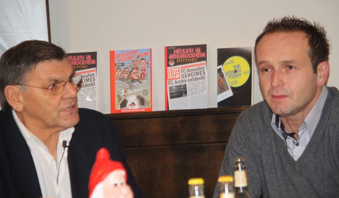 Wolfgang "Bulle" Weber und Dirk "Lotte" Lottner - 2 FC-Legenden aus verschiedenen Zeiten