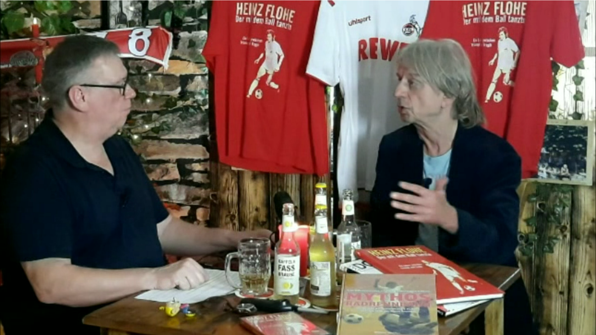 Frank Steffan hat nicht nur den legendären Flohe-Film geschaffen, seine Bücher und Filme sind bei FC-Fans unverzichtbar
