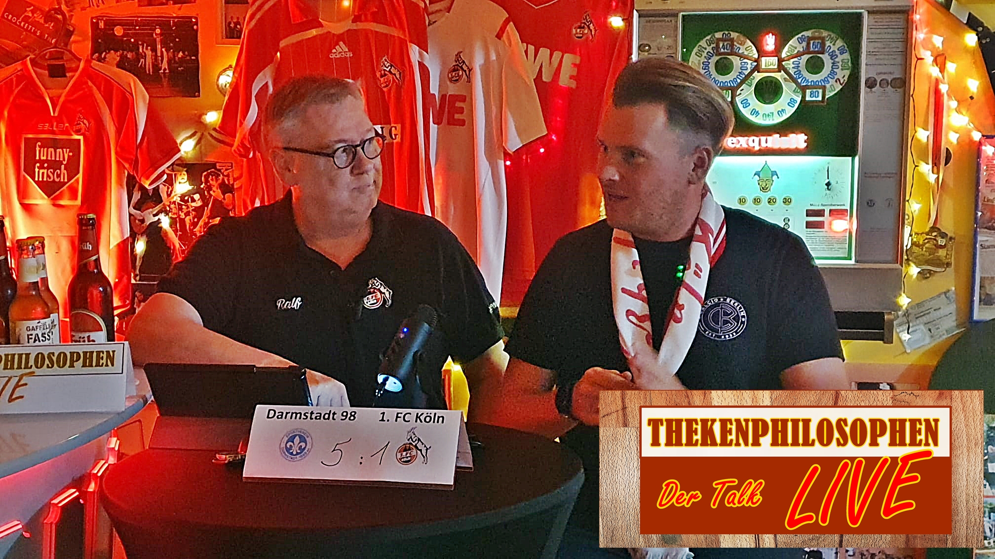Ein Live-Talk direkt nach einer epischen Zweitligaschlappe (5:1) Niederlage gegen Darmstadt