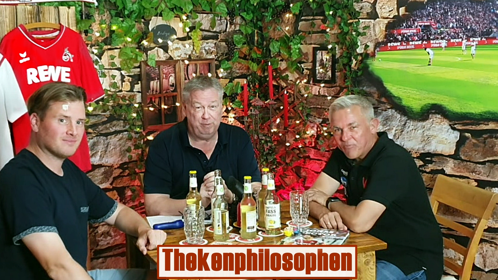Olaf Janssen, langjähriger FC-Spieler und heute Trainer, bei seinem Besuch