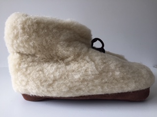 KuaiLu Tricot/é Laine Chaudes dint/érieur Homme Chaussons Bottes Pantoufles Velours Mousse /à M/émoire Doublure en Semelle Antid/érapante