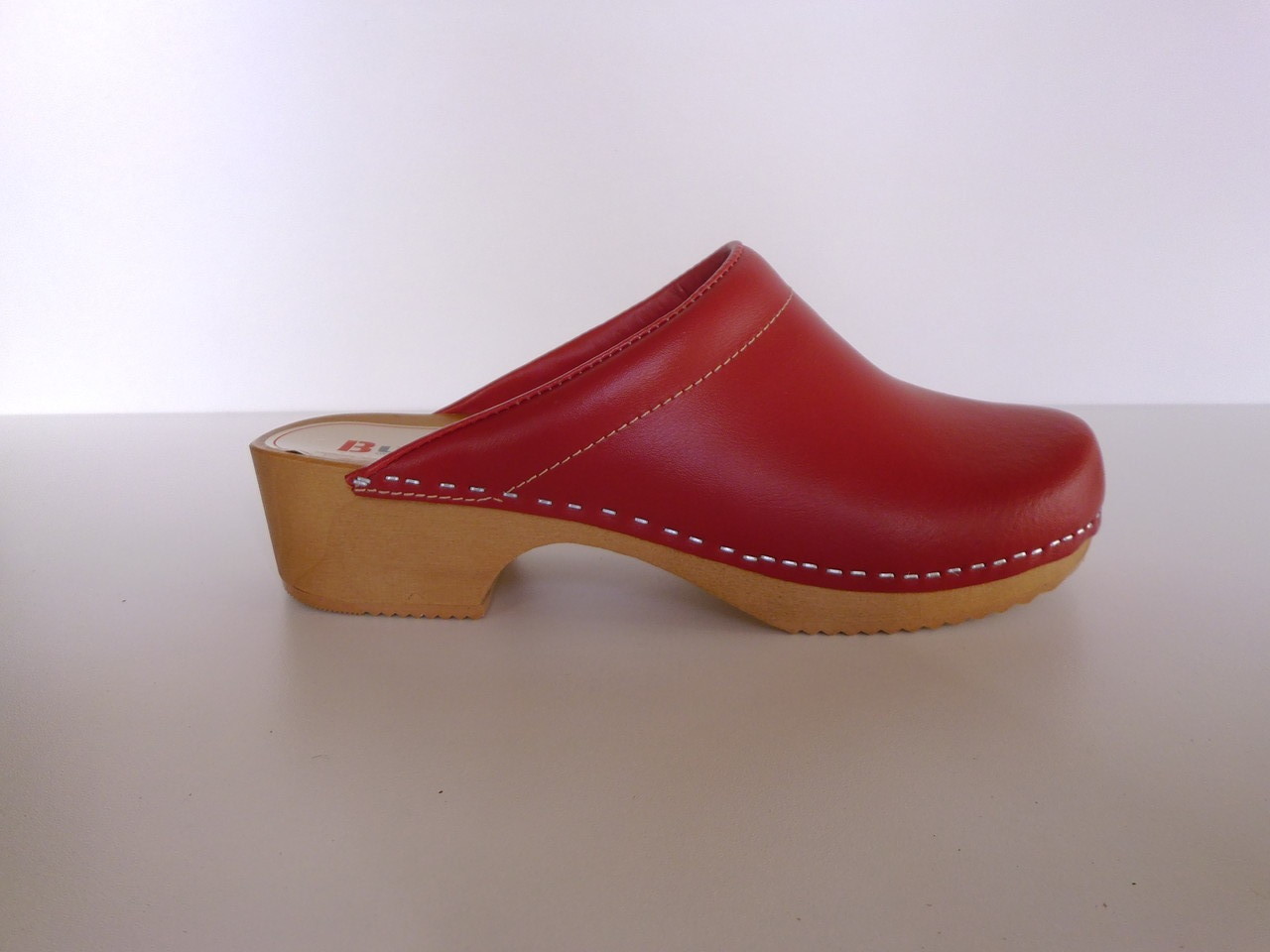 Sabot rouge femme best sale