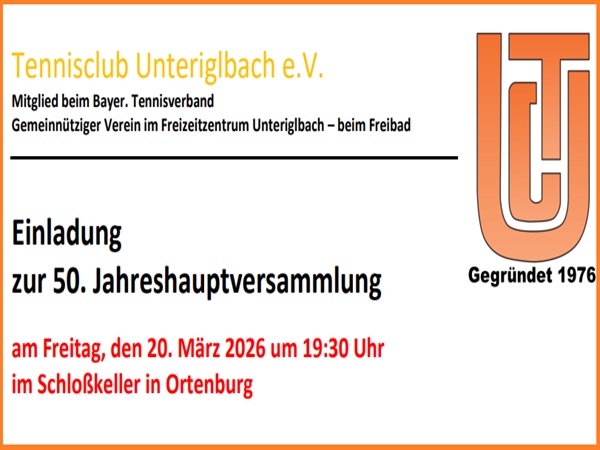 Jahreshauptversammlung
