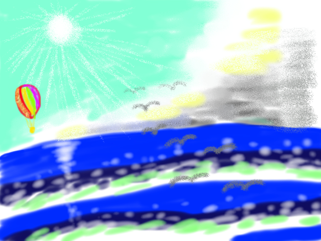 真夏の海（イメージ画）