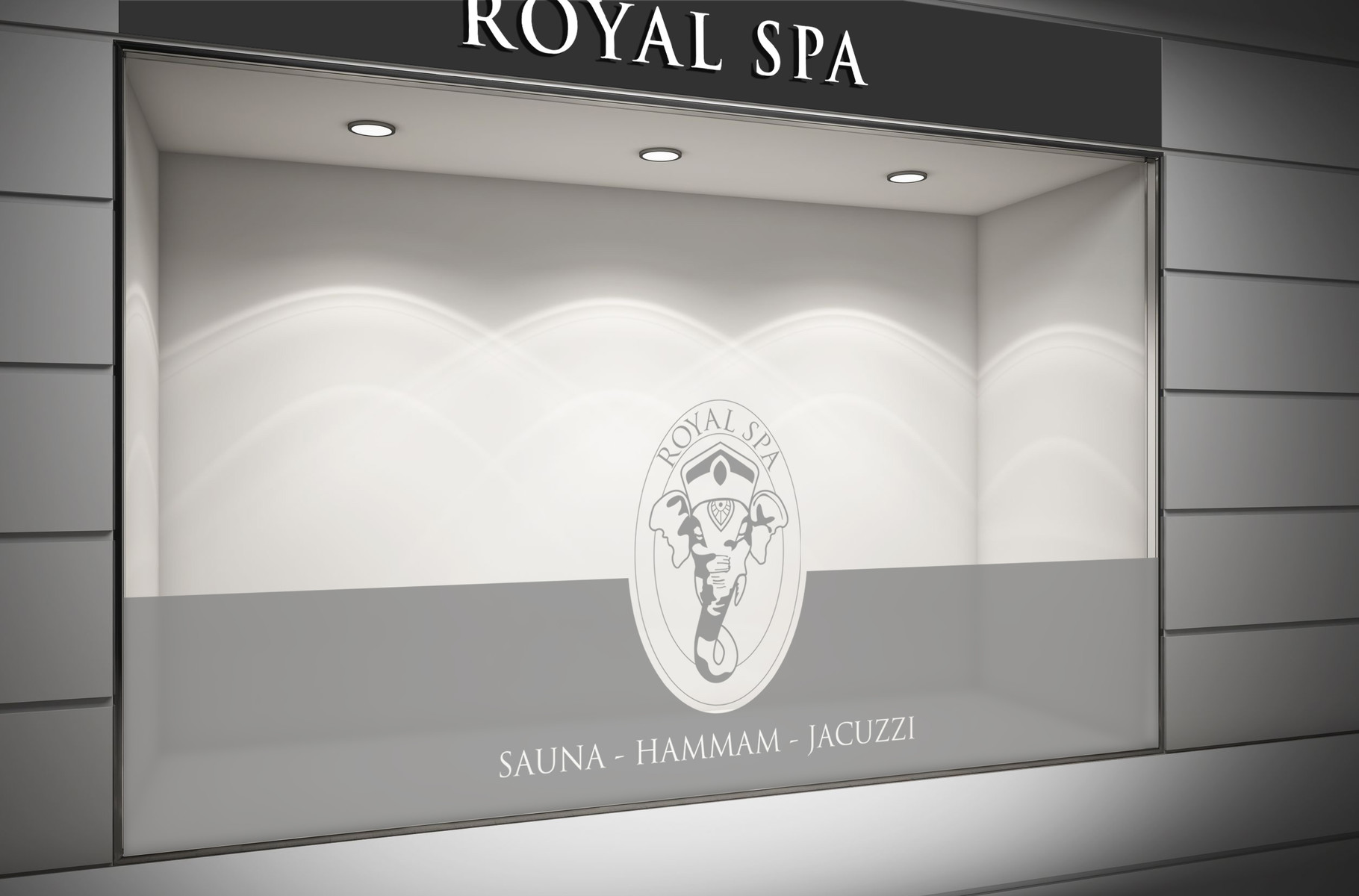 Devanture ROYAL SPA