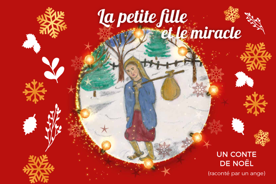 La petite fille et le miracle : Un conte de Noël Livre de Rosa