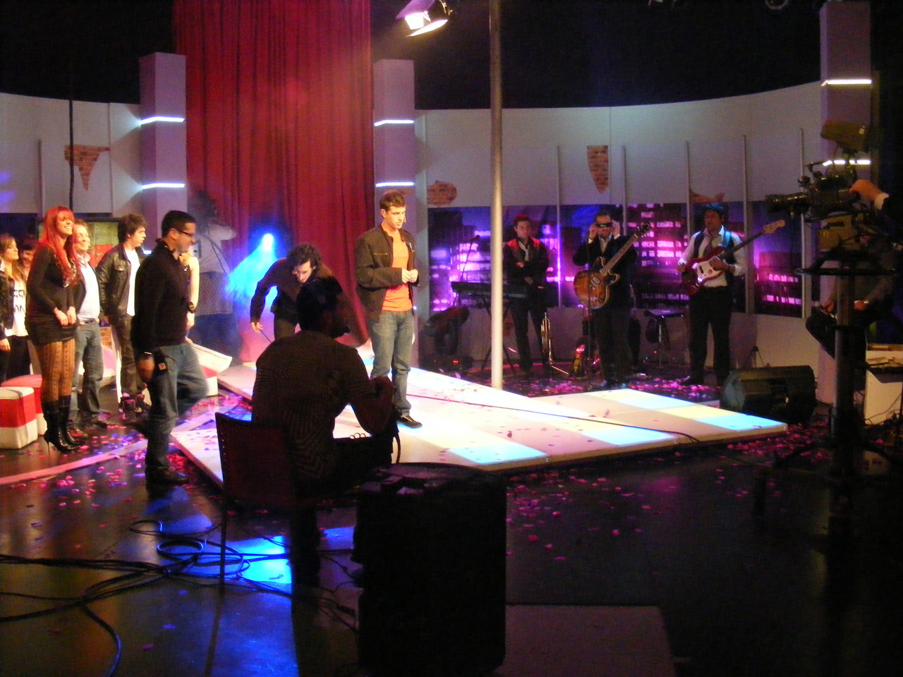 En Canal 4 de Montevideo. Año 2011.