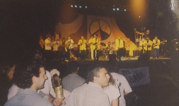 Con Banda Renascimento. Año 1998.