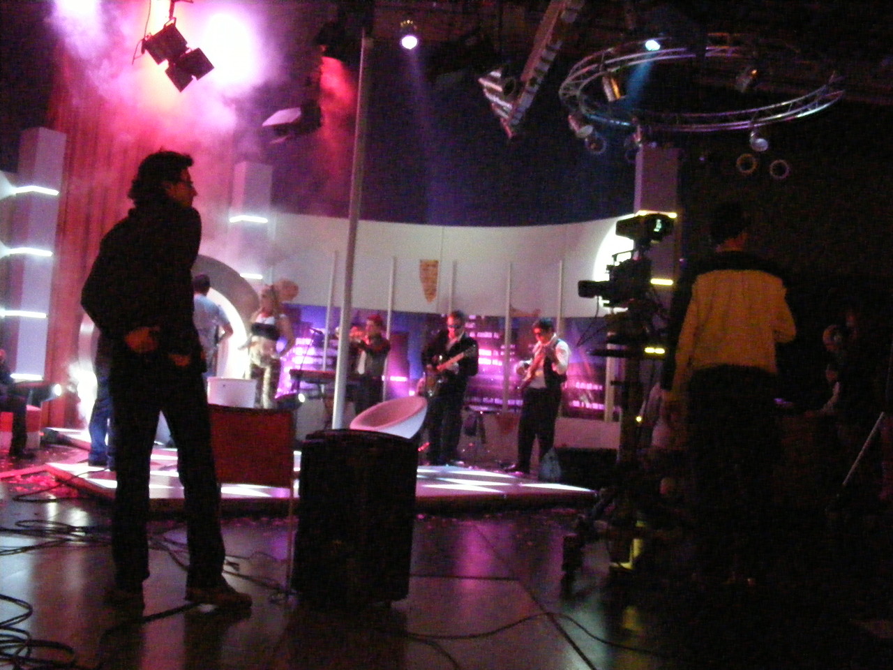 Banda de programa "Con un caño" de Canal 4 de Montevideo. 2011