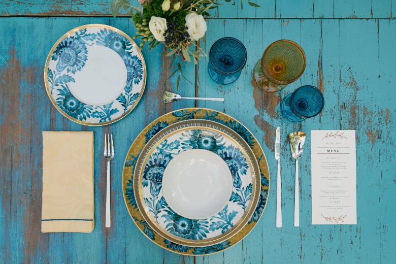 alt decoracion mesa banquete boda vintage