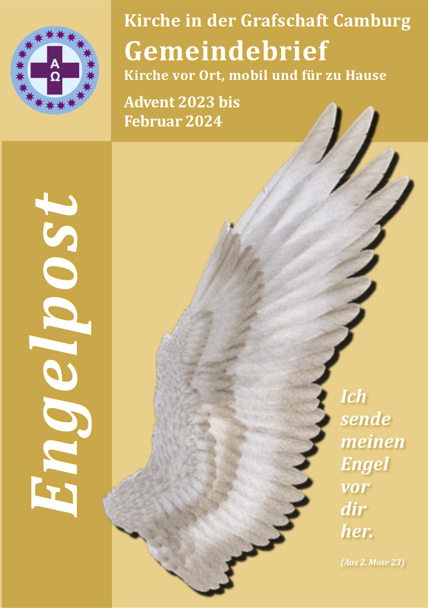 »Engelpost« – Gemeindebrief Advent 2023 bis Februar 2024