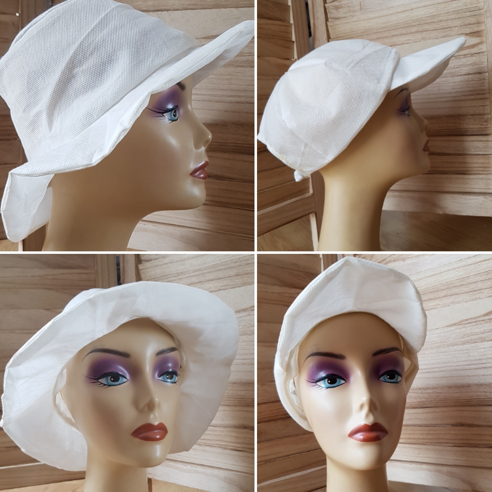 Prototypes de chapeaux et casquettes pour femme