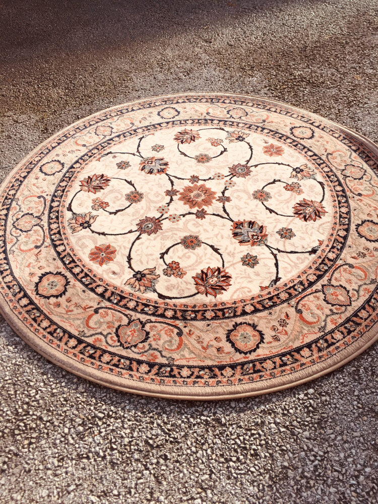 Tapis rond 