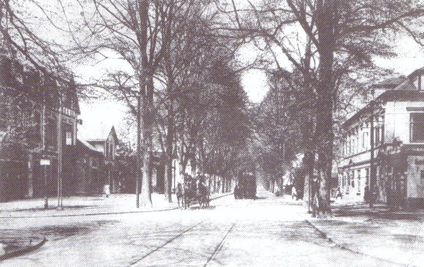 "Oslebshauser Heerstraße", etwa 1903