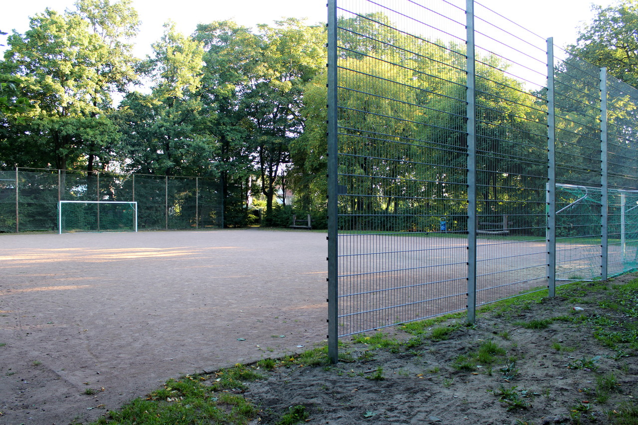 Fussballplatz beim Bunker