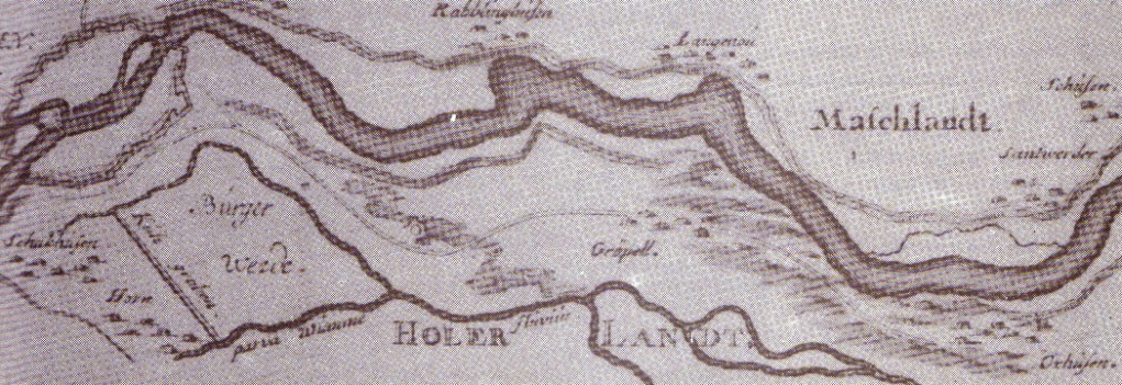 Plan der Reichsstadt Bremen, nach 1716