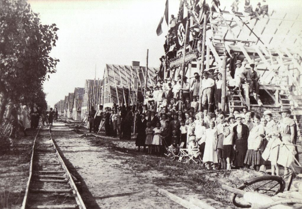 "Bauerndobben", Richtfest, 1933
