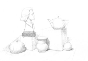 Zeichenworkshop Stillleben