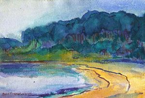 Malen mit Aquarellfarben