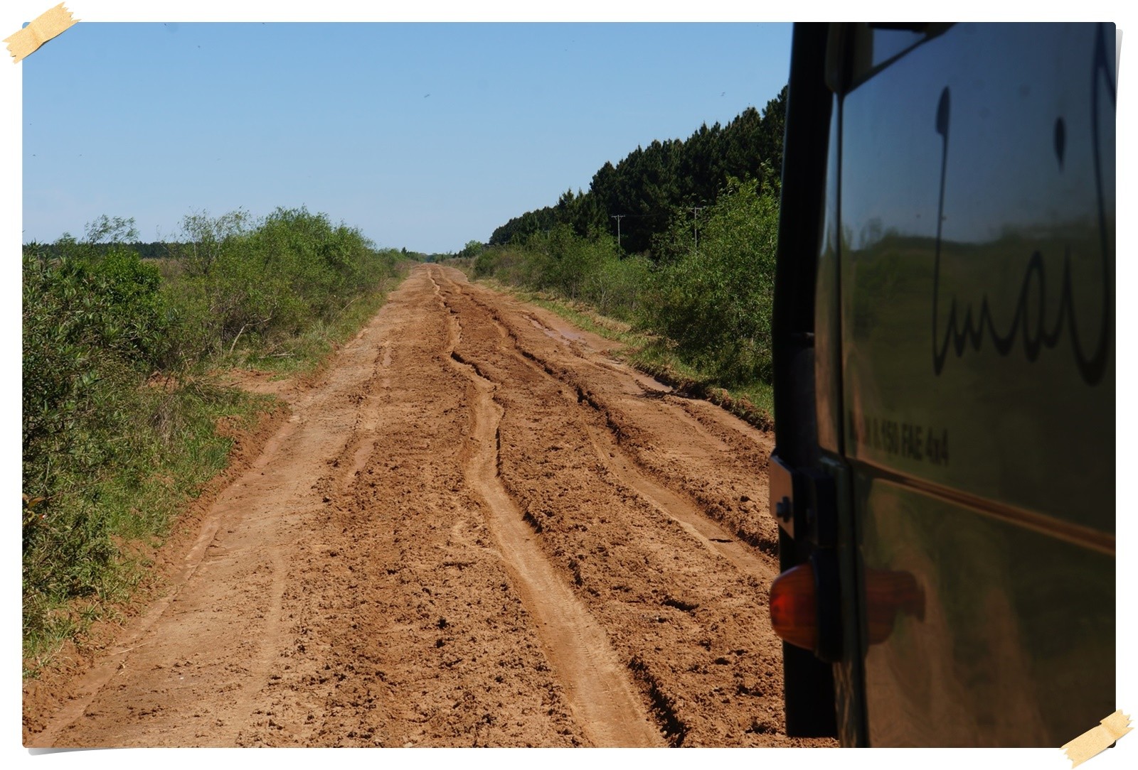 Auf dem Weg nach Esteros del iberà