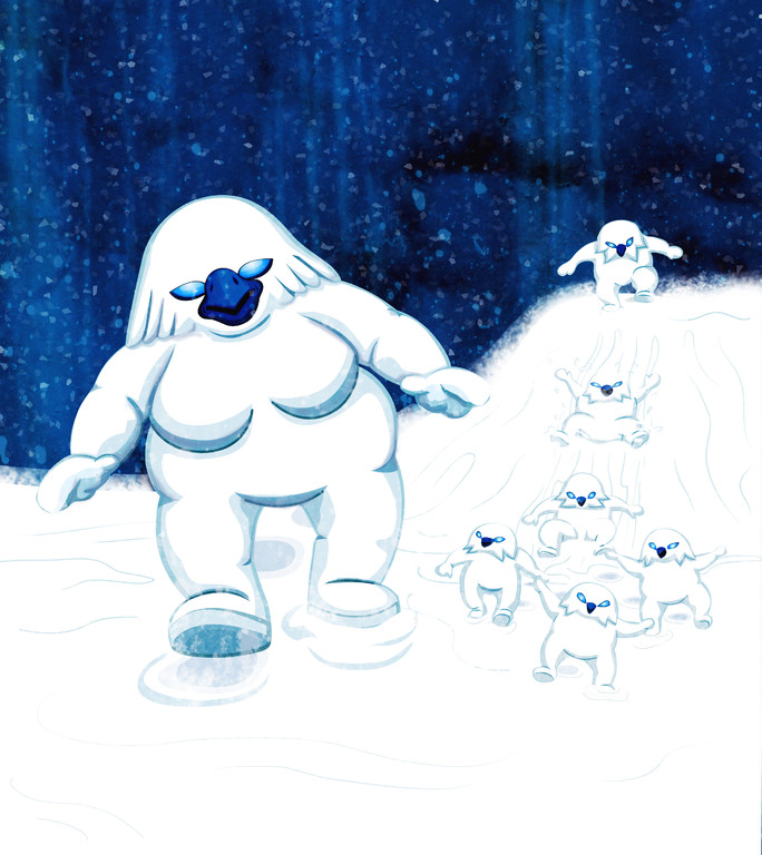 Snowmother  (illustrator) Copyright 2010 by Alex Palacio