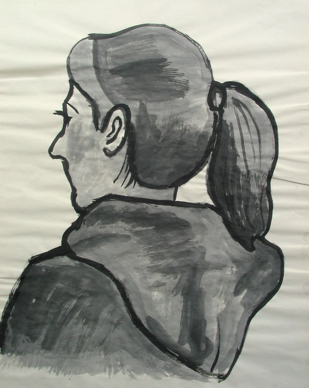 Girl From Back 2 (Spring 2007, Ink)