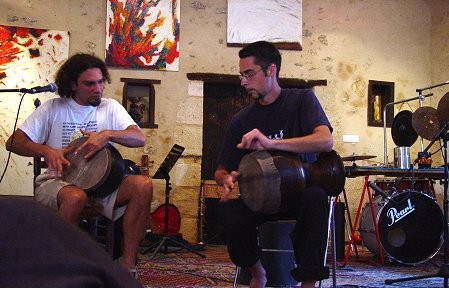 Concert de Zarb: Bruno Talavera, Loïc Bescon, percussions 