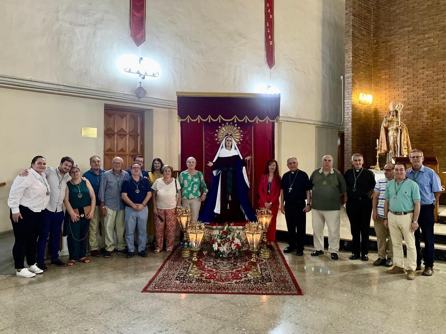 Cofradía Santa Flagelación Alicante, homenaje y Exposición al Santísimo