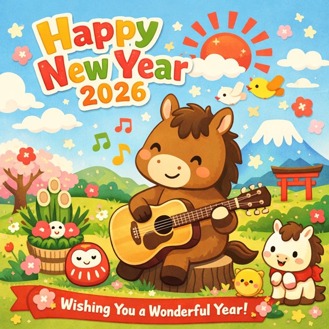 2026年、今年もよろしくお願いします!