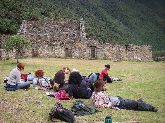 rest  on  the ruins