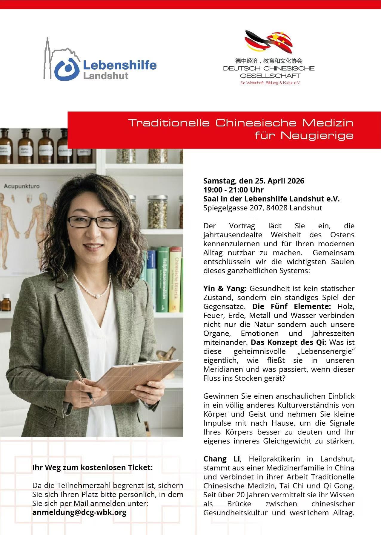 TCM Vortrag Landshut