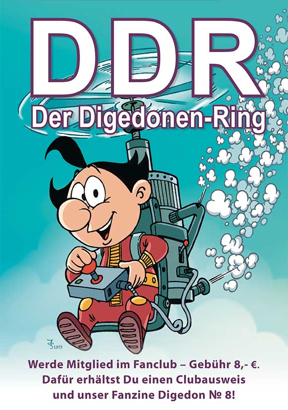 Dig Dag Digedag & Runkel Hannes Hegen MOSAIK Fanzine DIGEDON