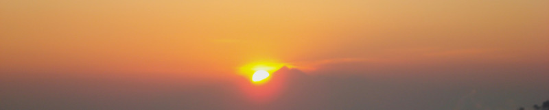 ciel- vue du Mont Batur - 6H du mat