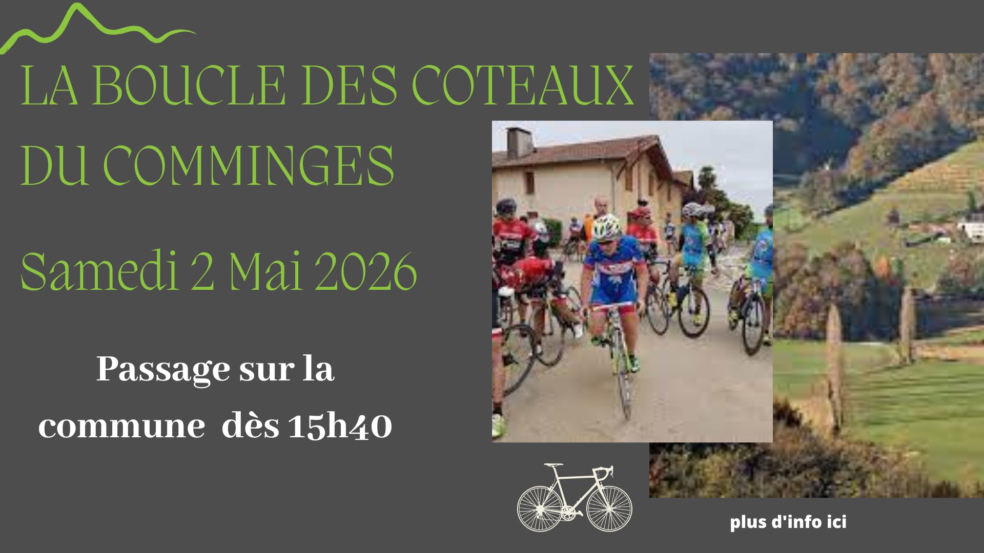 Boucle des coteaux du Comminges