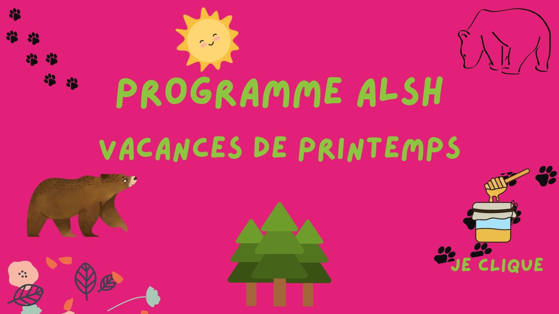 Programme ALSH - Vacances de Printemps