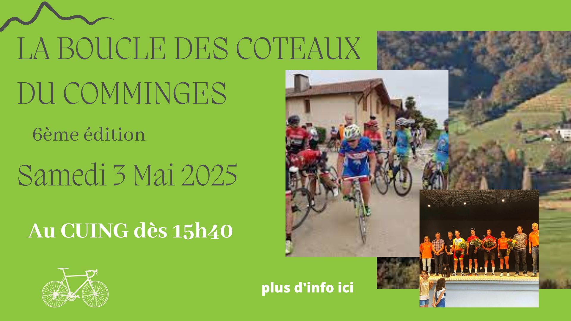 La boucle des coteaux du Comminges