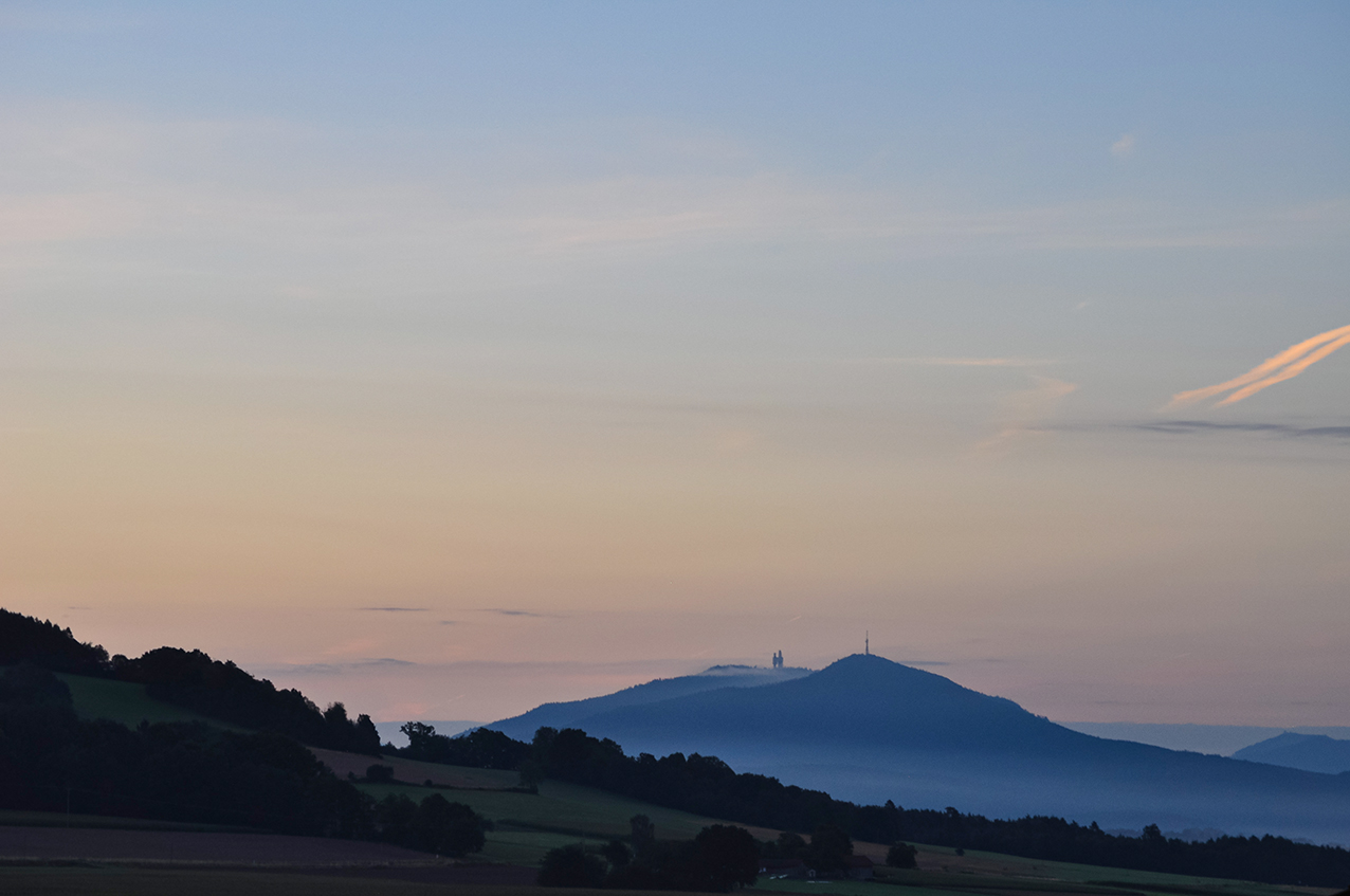 Sonnenaufgang am Hohen Bogen!