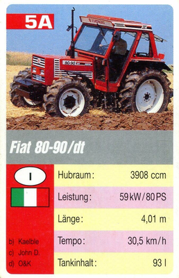 Quartett Fiatagri 80-90