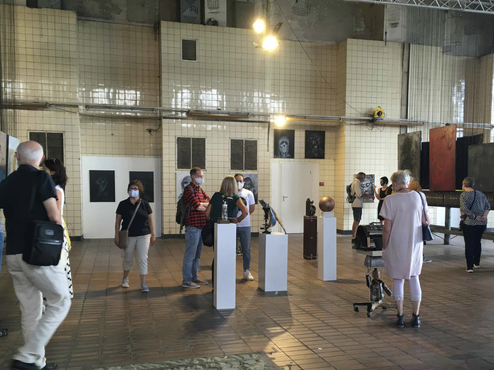 2020: Gastkünstler bei der "Revierkunst", Zeche Ewald in Herten