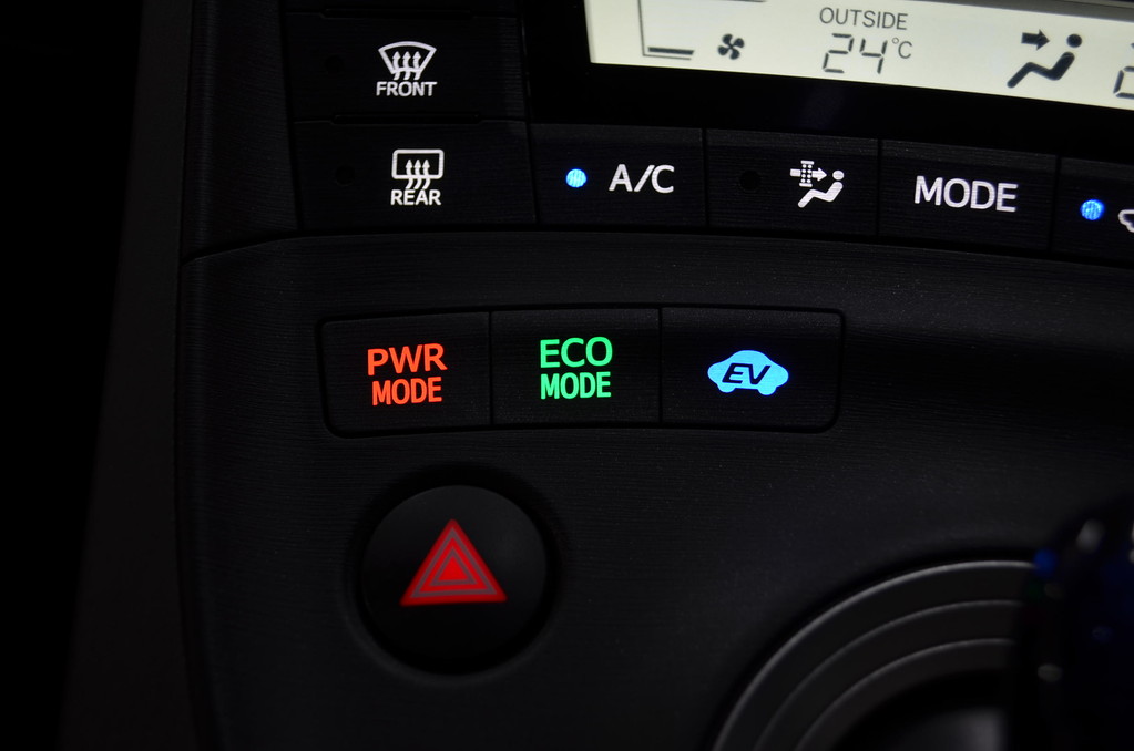 PWR　ECO　EV　SW